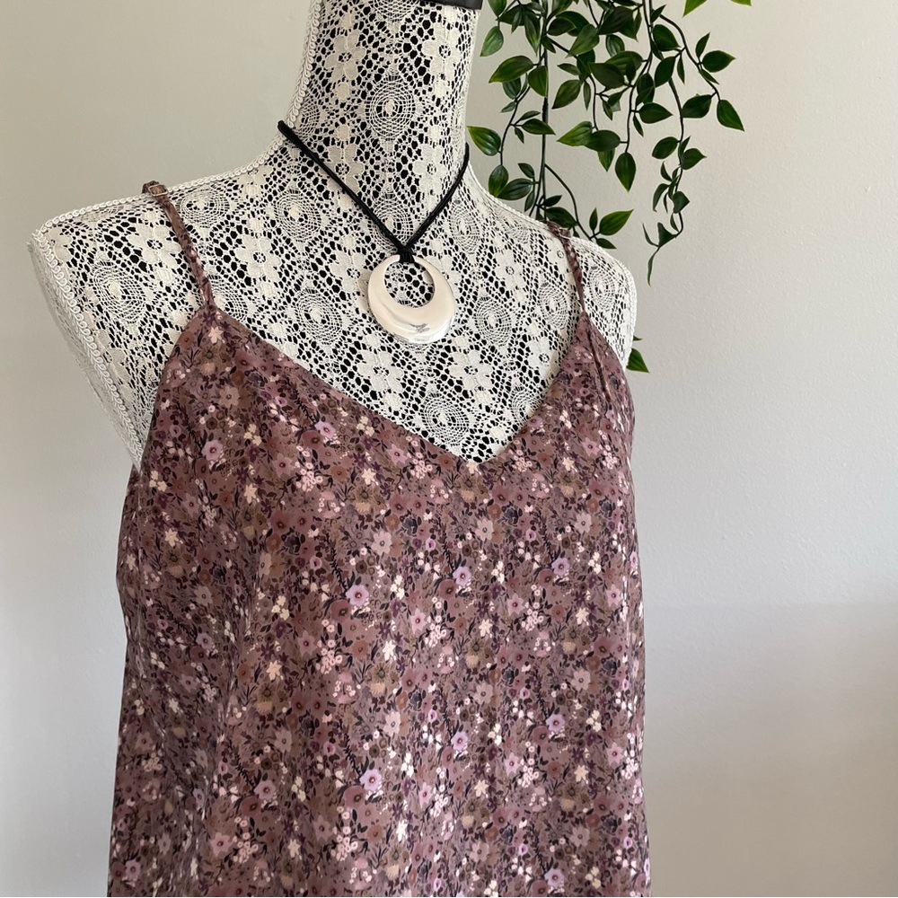 Icône from Simons Floral Pink and Brown Top